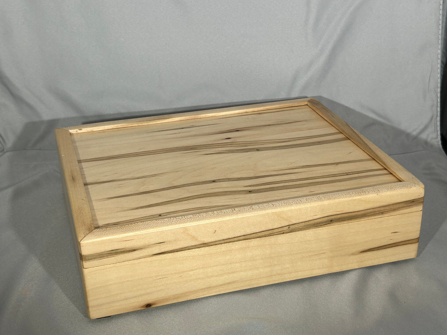 Ambrosia Maple Sliding Lid Cigar Box