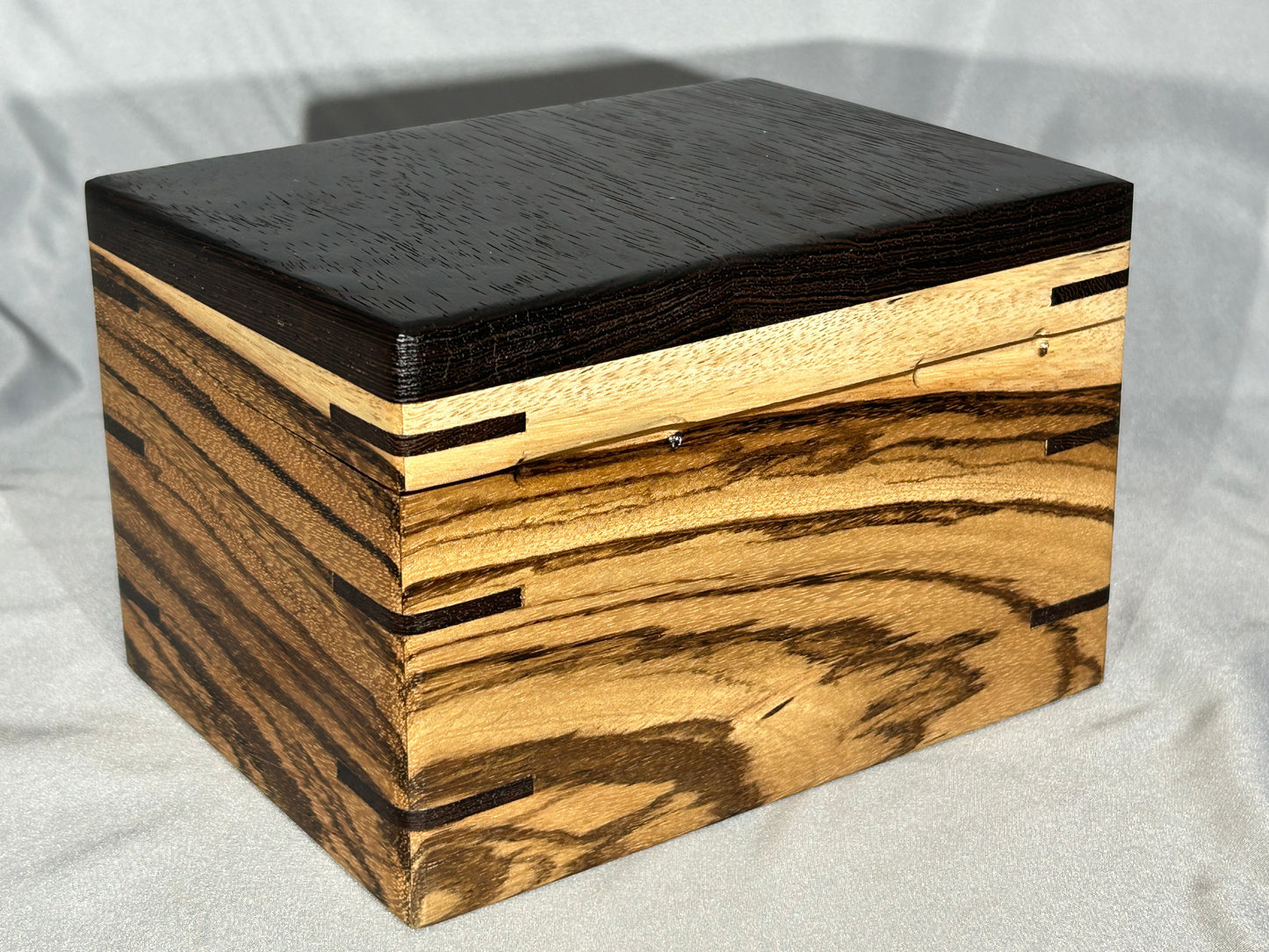 Wenge & Zebra Jewelry Box