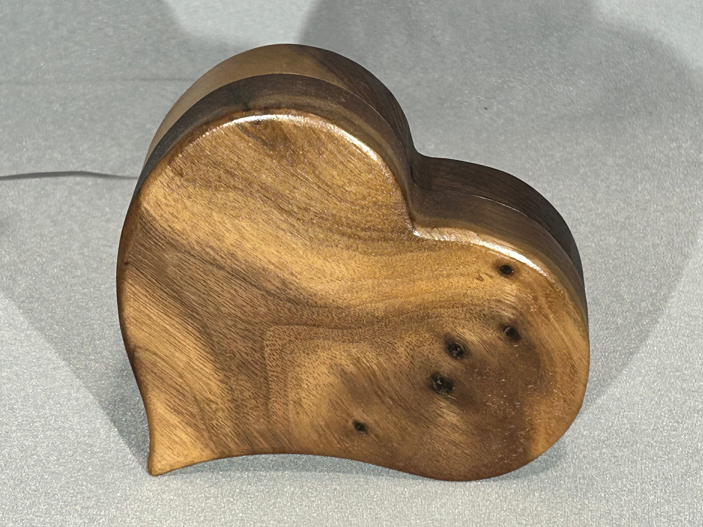 Walnut - Heart Box