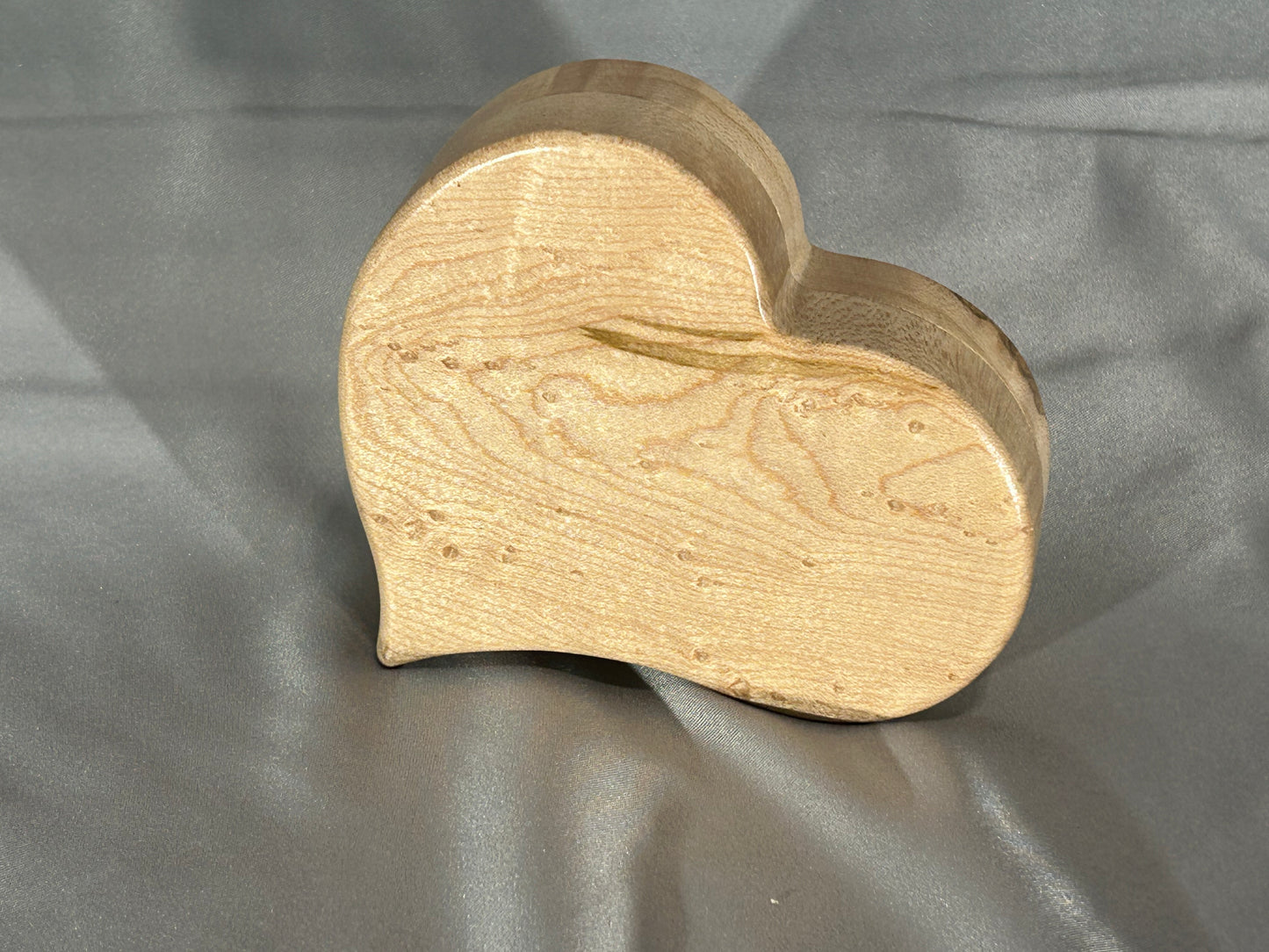 Bird's Eye Maple- Heart Box