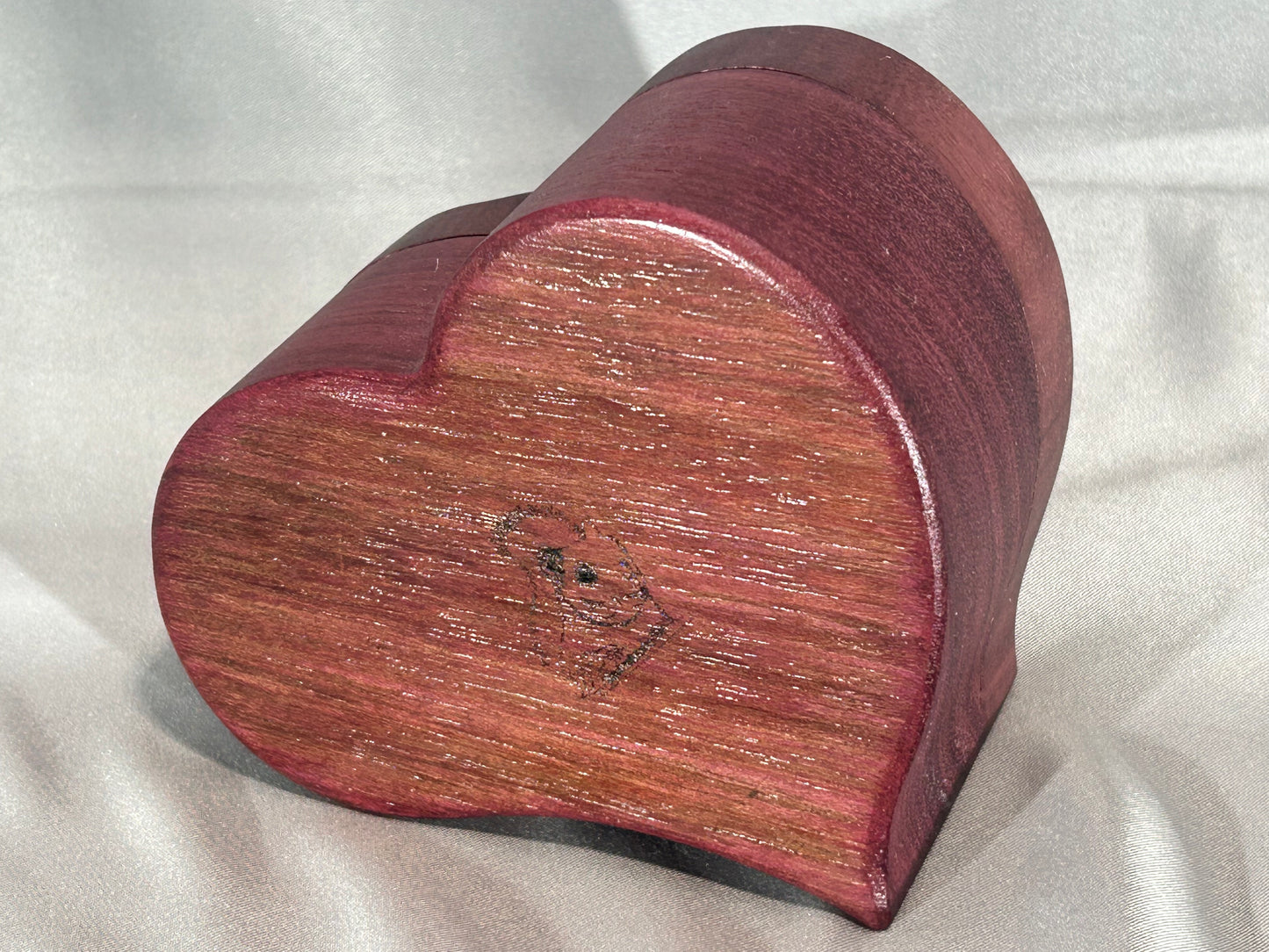 Purple Heart - Large Heart Box