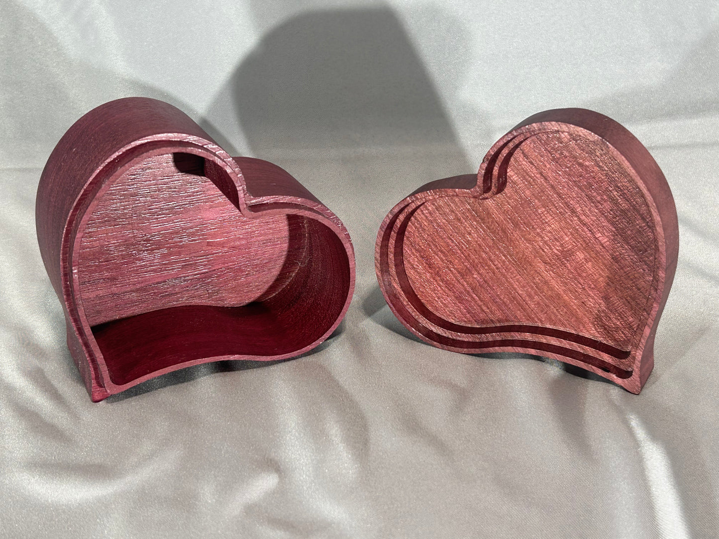 Purple Heart - Large Heart Box