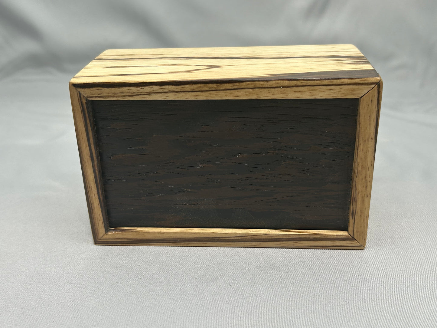 Mini Wenge and Zebra Wood Box