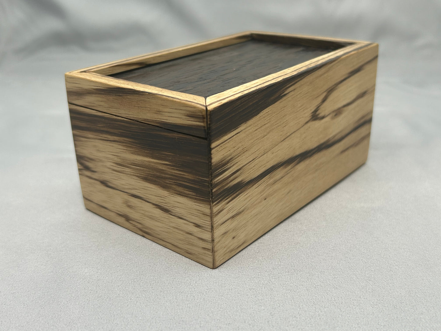 Mini Wenge and Zebra Wood Box