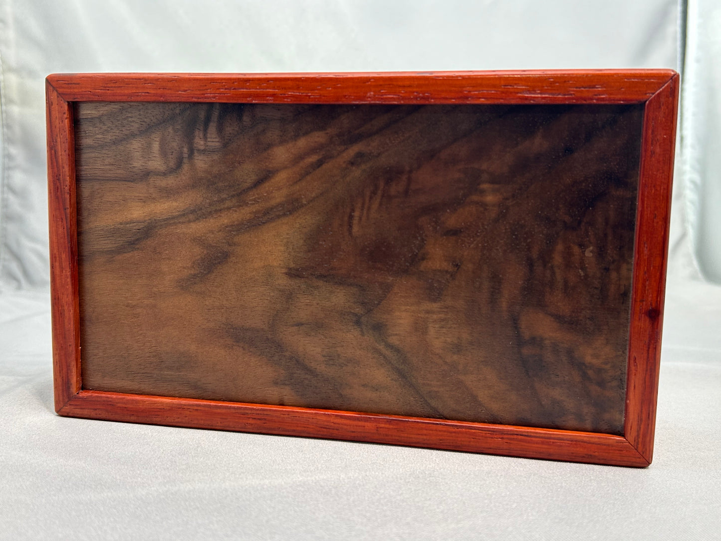 Padauk and Walnut Burl
