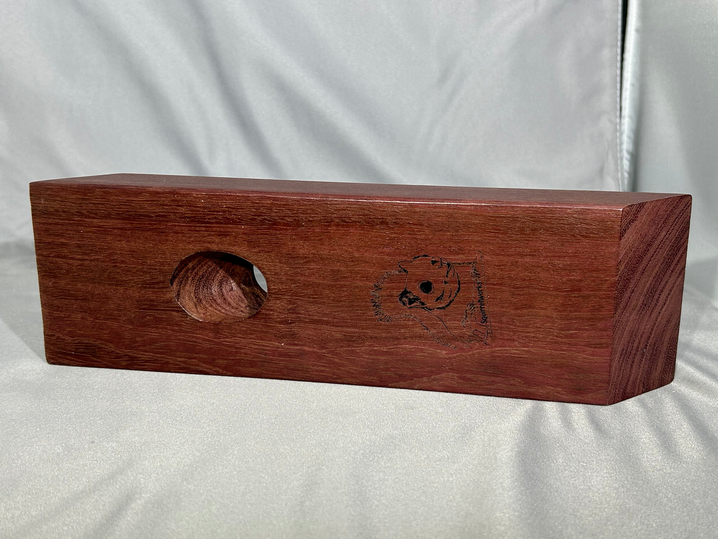 Purple Heart Floating Bottle Holder