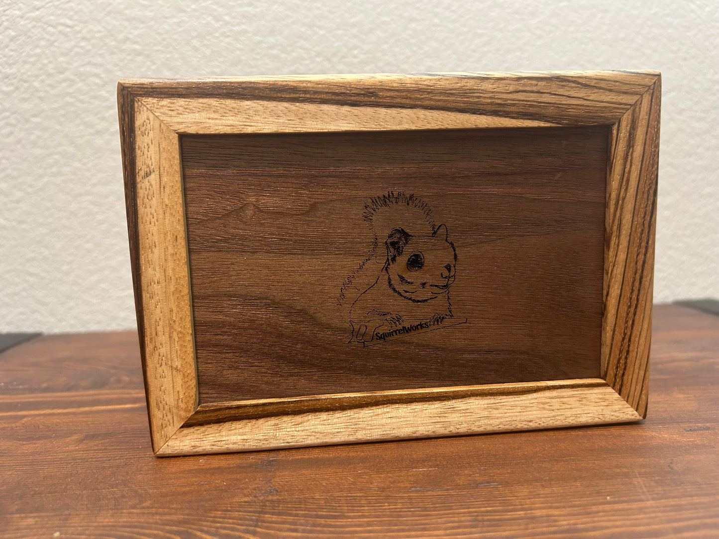 Wenge & Zebra Jewelry Box