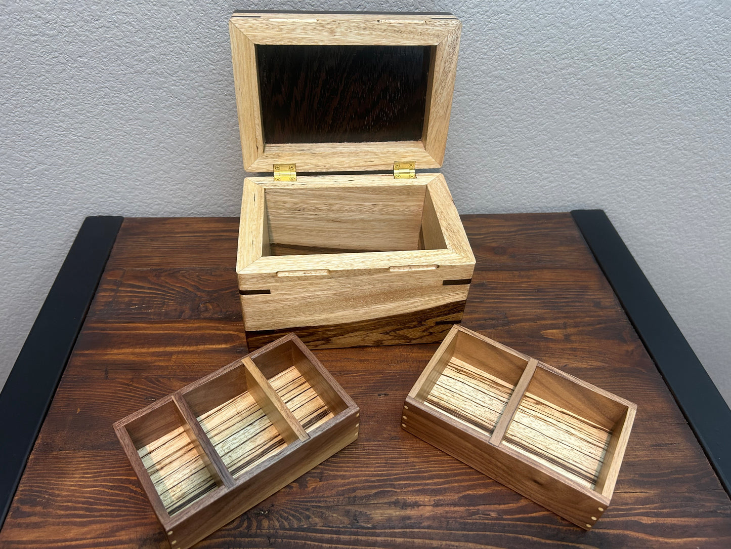 Wenge & Zebra Jewelry Box