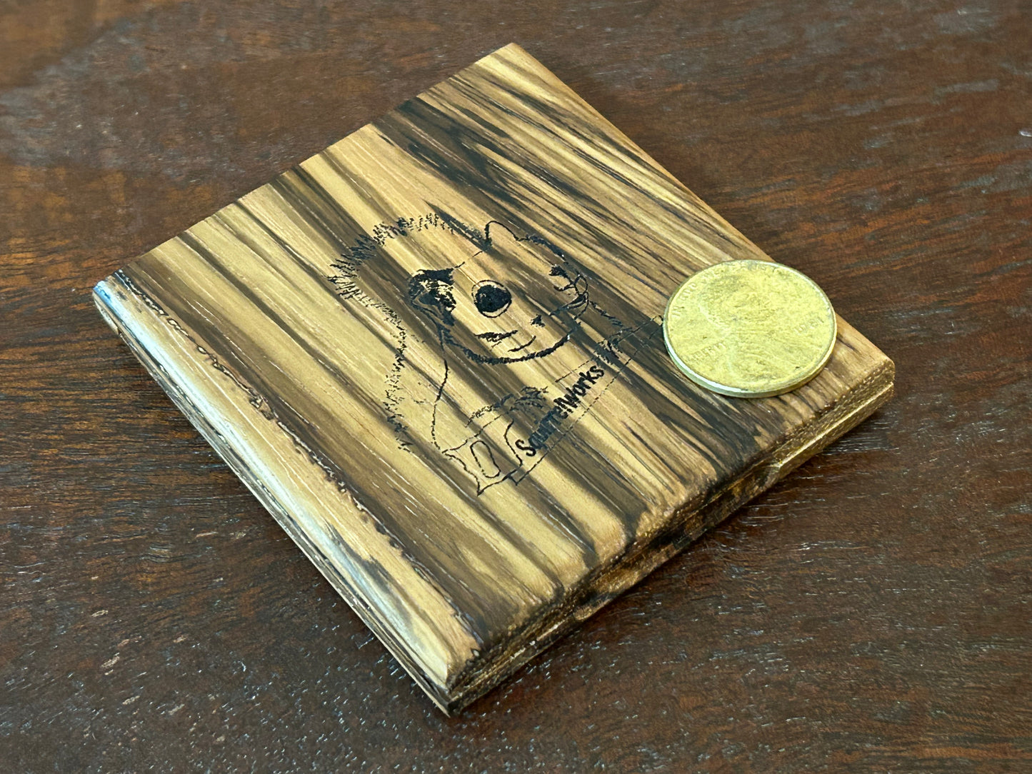 Zebrawood Compact