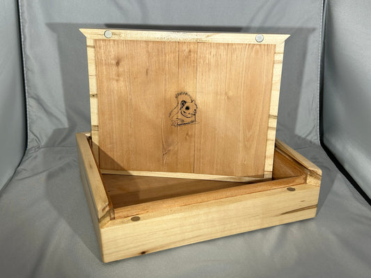 Ambrosia Maple Sliding Lid Cigar Box