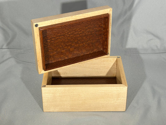 Maple and Leopardwood Box